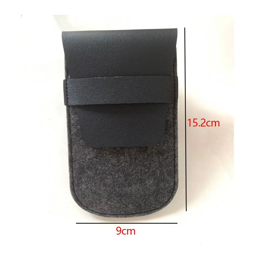 Dust Protect Gift Felt Leather Organizer Watch Case Watch Pouch Storage Bag Watch Protection Bag For Travel 250915