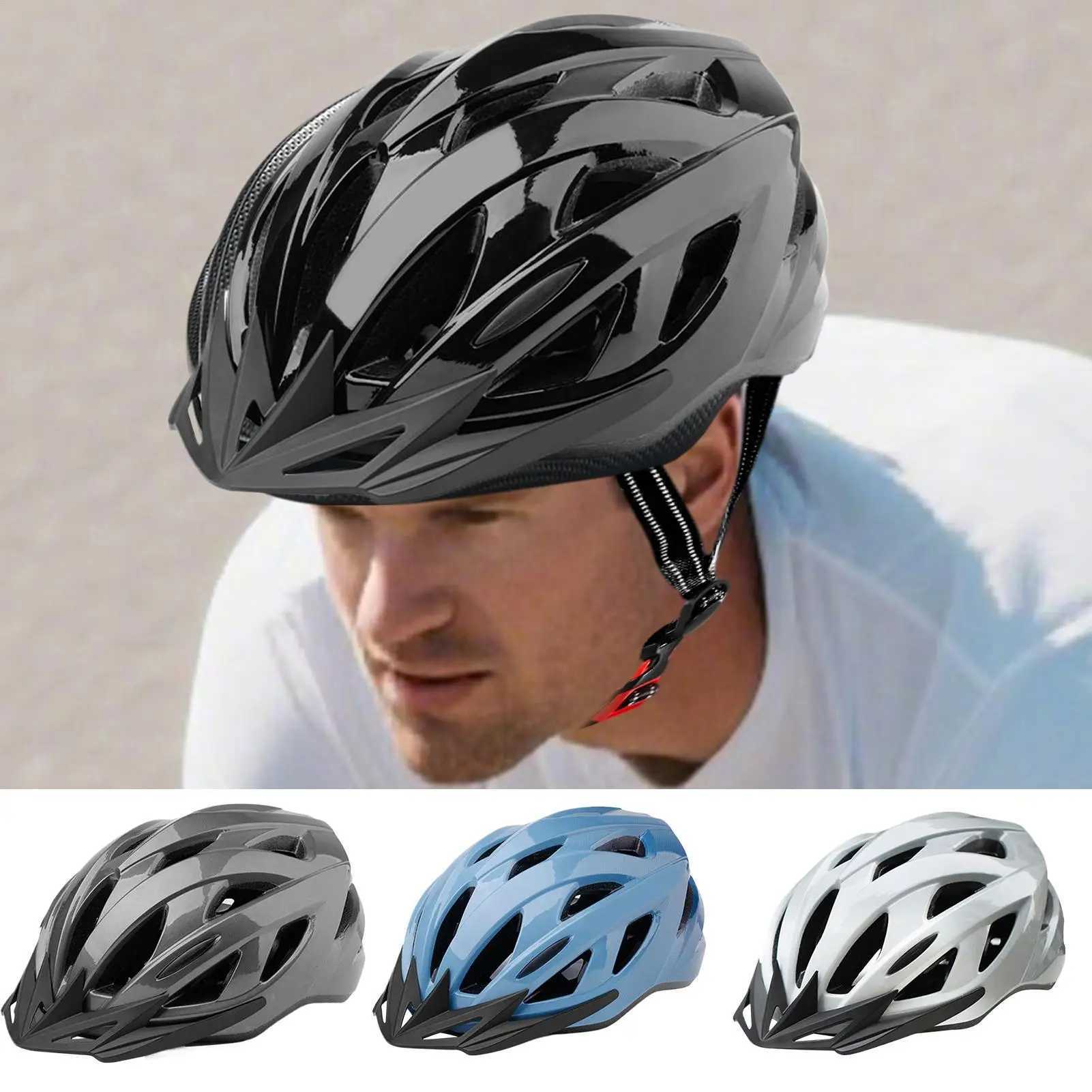 Cycling Helmet Lightweight Cycling Helmet AdjustabLE Gear with Chin Strap Ventilation Riding AccESSories Biking Helmet J250916
