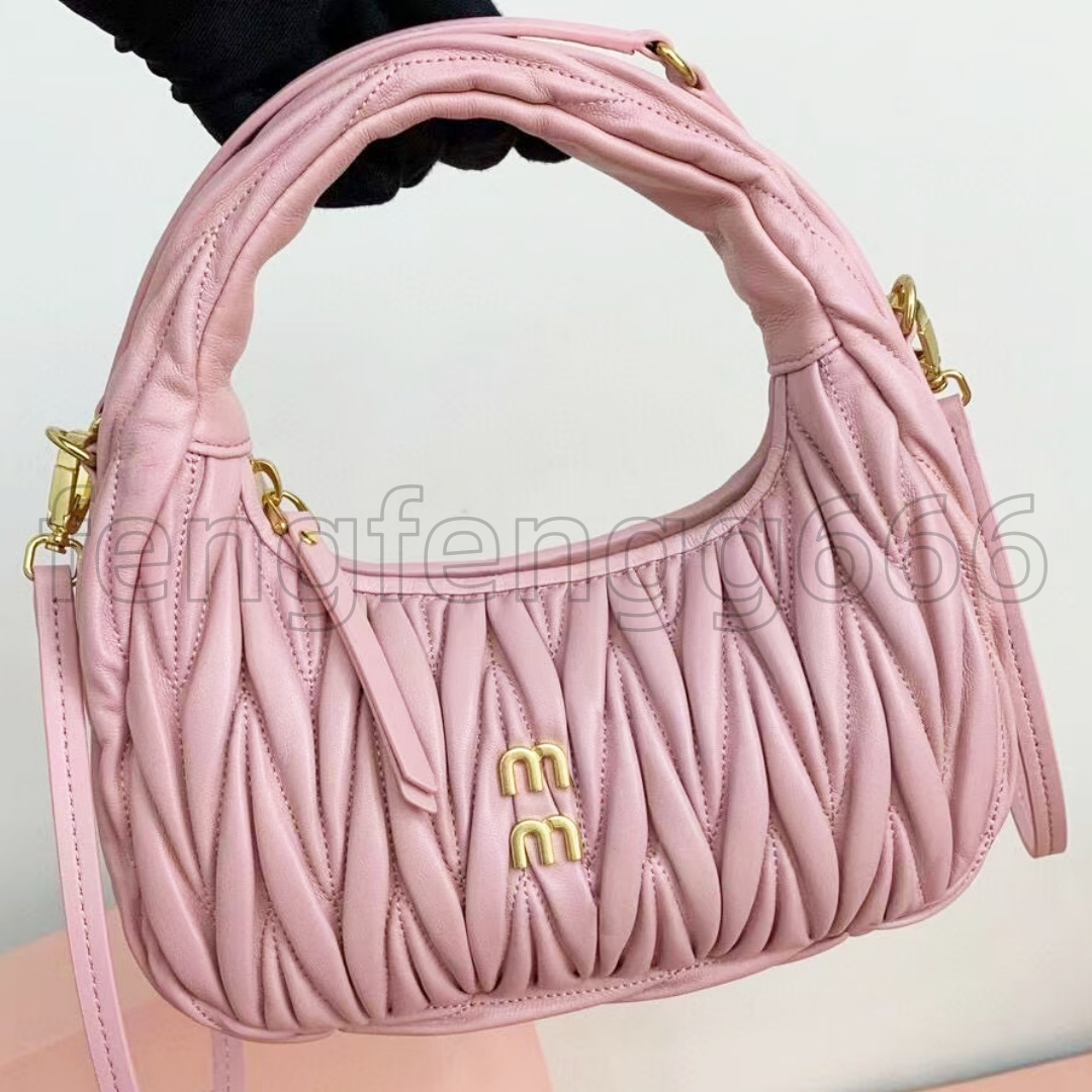 Women's pink makeup Designer bag tote Wander Matelasse bag Fashion hobo underarm bag Luxury handbag Leather shoulder bag clutch mens purses Crossbody bags
