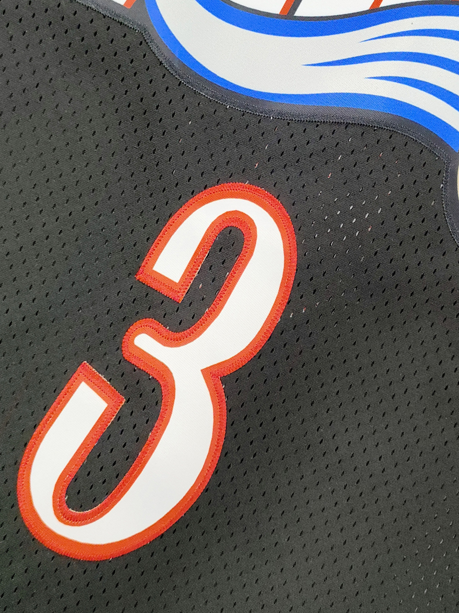 In Stock Basketball Jersey 3 Allen Iverson THROWBACK Stitched Fast Shipping Embroidered Letter Number Design Classic Sportswear Jerseys