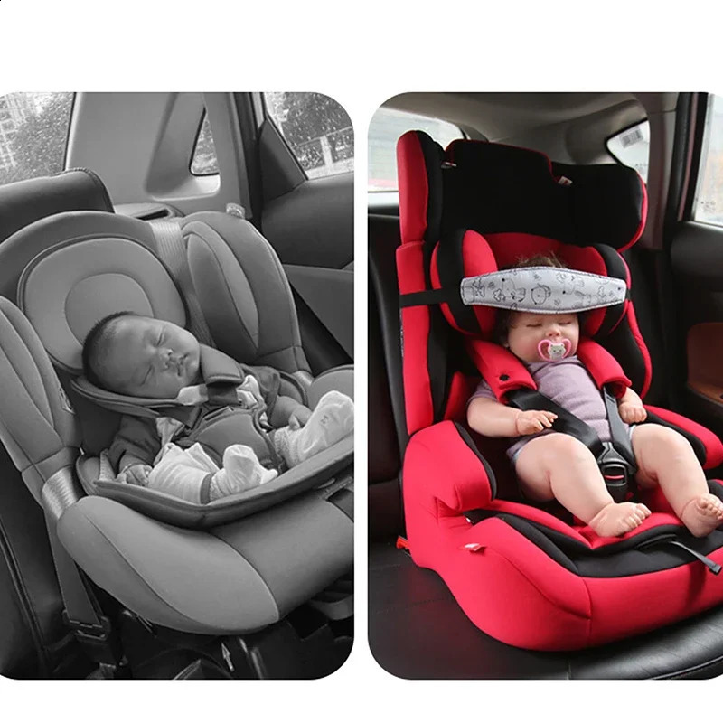 Baby Car Seat Head Support Children Stroller Fastening Belt Adjustable Boy Girl Playpens Sleep Positioner Baby Saftey Pillows 250915