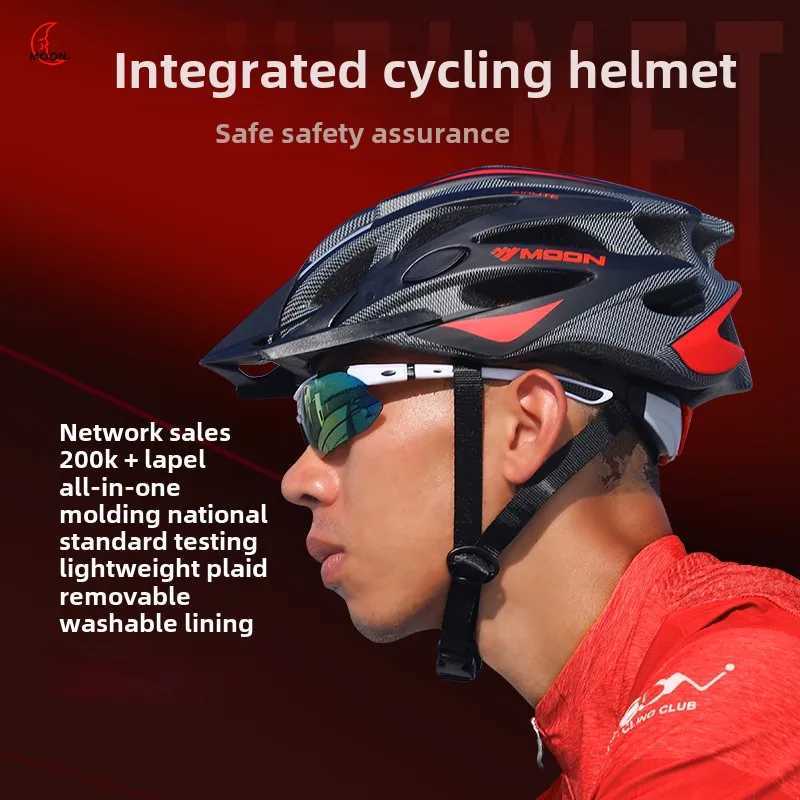 MOON Cycling Helmet Lightweight Bike helmet Optimal Protection for Road Mountain Bike Adventures J250916