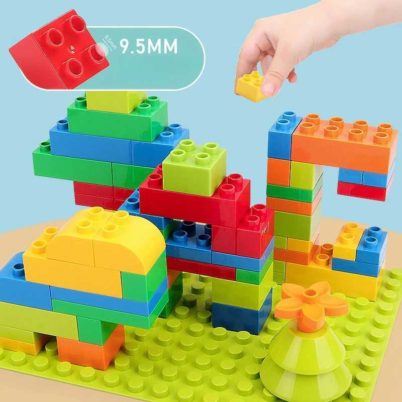 80PCS creative building blocks set of colorful classic basic silver brick DIY toys for baby Christmas gifts C250916
