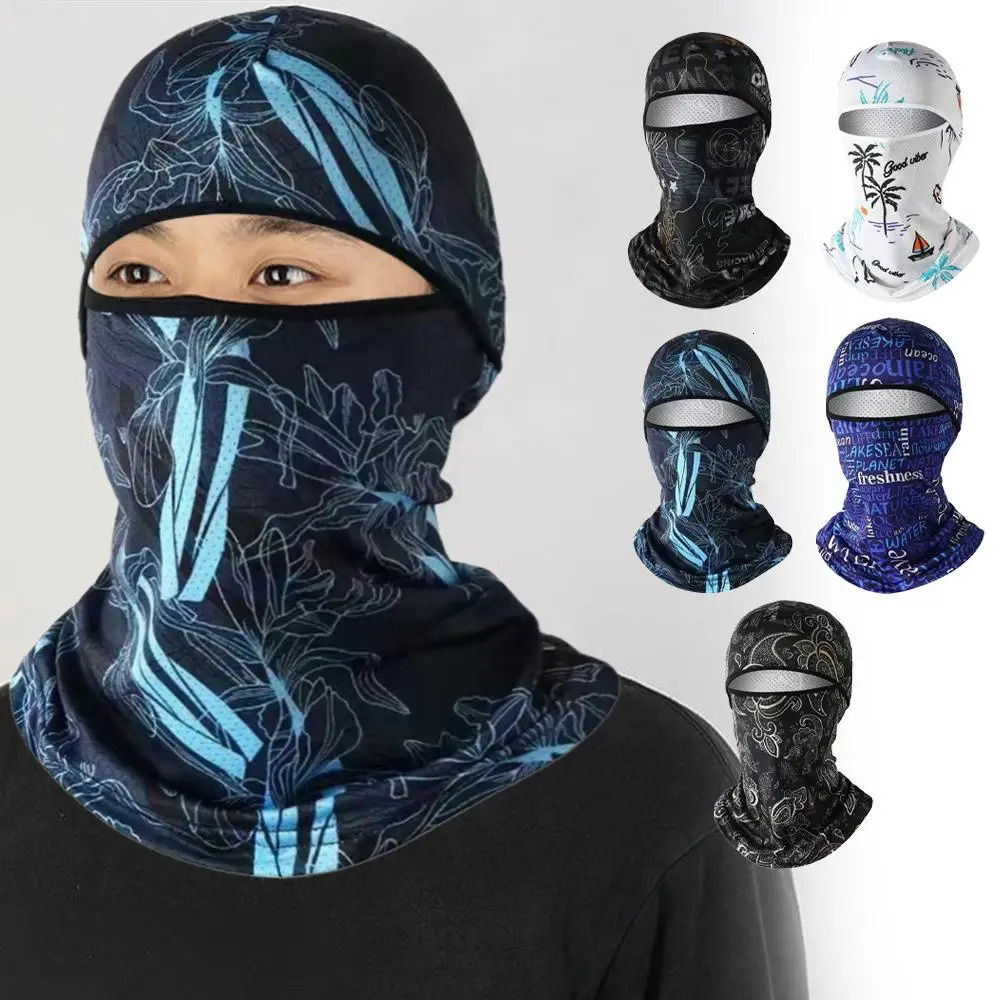 Breathable Full Face Balaclava Mask Quick Drying Scarf For Cycling Hiking Snowboard Ski Masks Hood Hat Men Women 250915