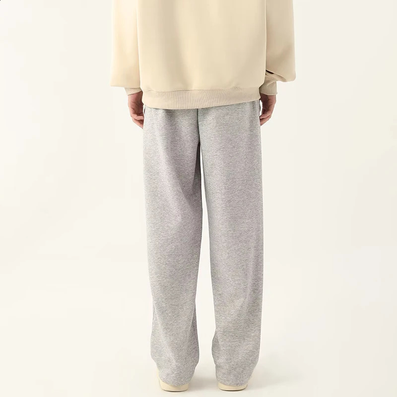 Mens Graphic Drawstring Waist Sweatpants Regular Fit Casual Pocket Straight Leg Pants for Daily Wear Mens Bottoms for Season 250916