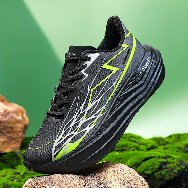 Men's Summer Running Shoes - Lightweight Mesh Breathable Sneakers with Shock Absorption