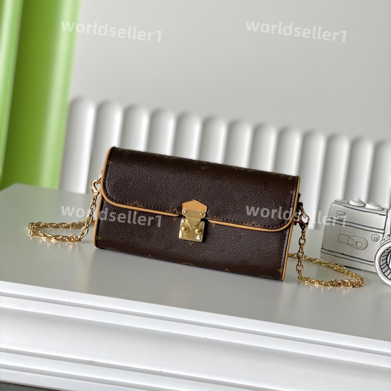 Women Chain Shoulder bag Designer Flap handbag Leather Crossbody Bag Pochette Camille Series M13566