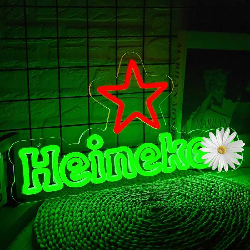 Beer Neon Sign for Wall Decor Bar Neon Sign for Man Cave Pub Restaurant Party Christmas Birthday Gift Y250916