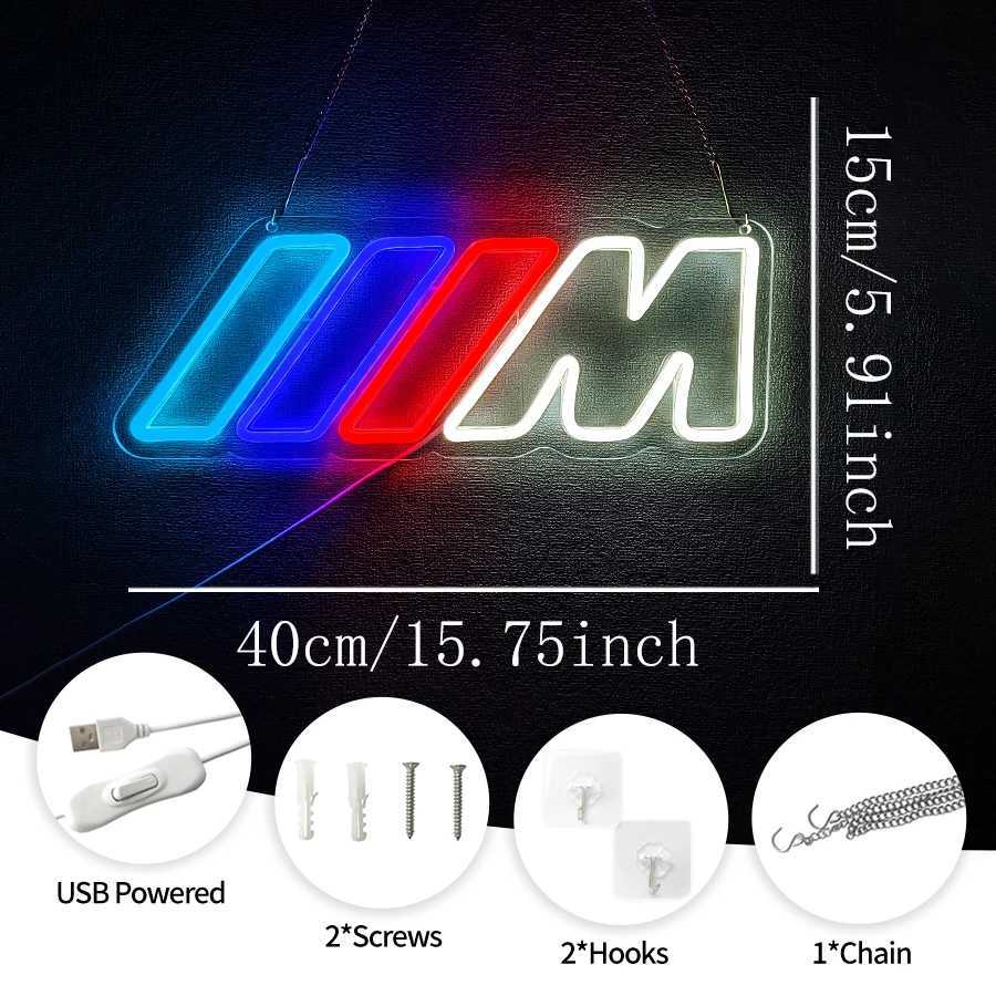 Car Neon Sign For Wall DecorLight Up Sign For GarageGame RoomCar RepairGift For FatherS DayChristmas And Birthday Gifts Y250916