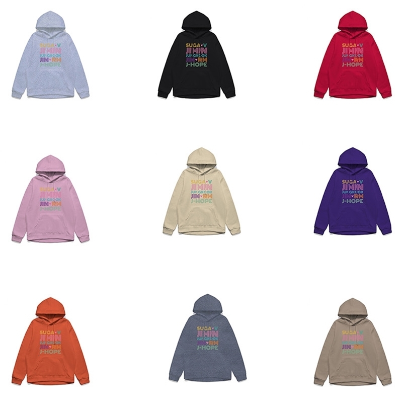2025 Style JIMIN JUNG KOOK JHOPE JIN SUGA V RM Hoodies Sweatshirts Men Women Fashion Kpop Hoodie JIMIN Kpop Clothes 250915