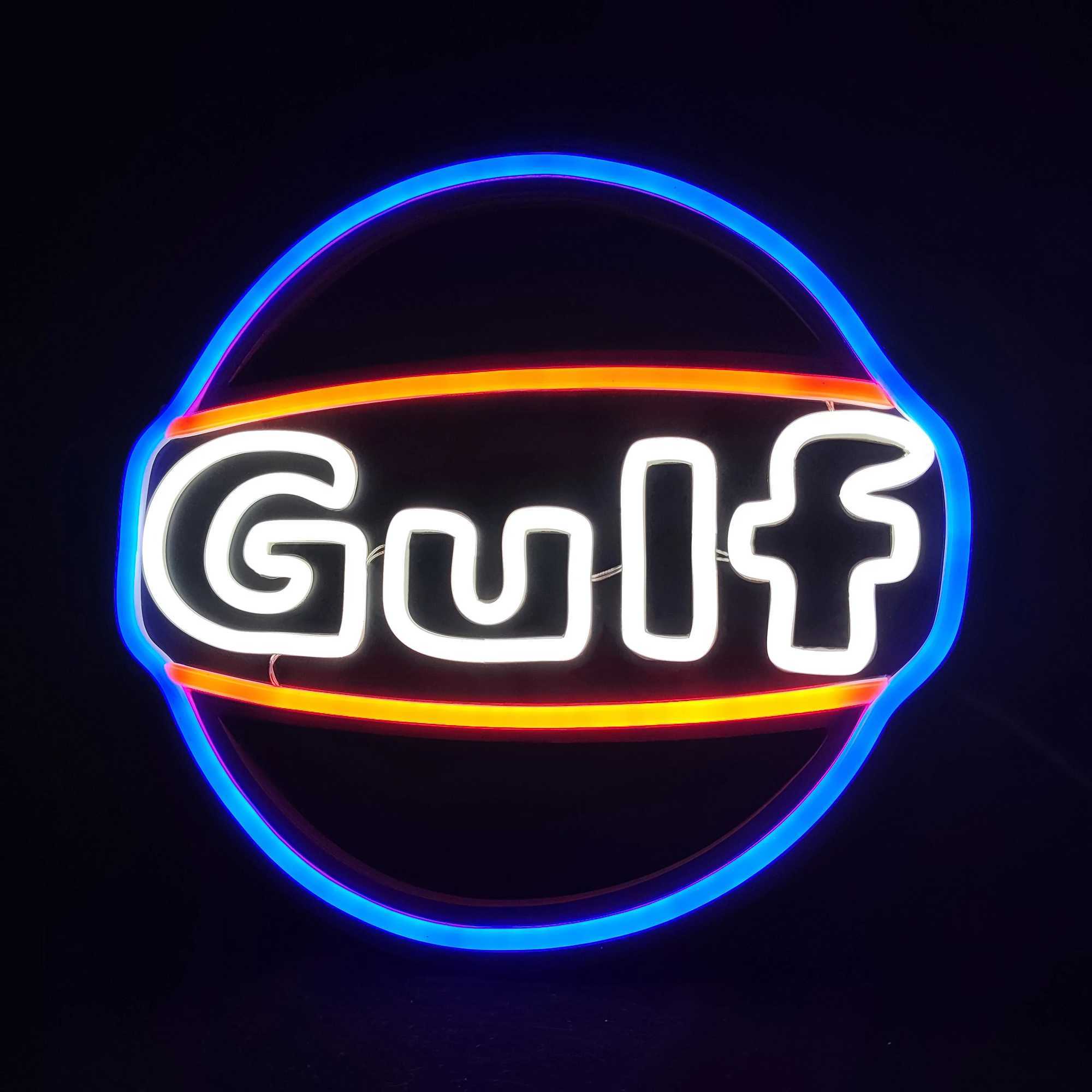 1 piece of GUIF garage decoration neon sign car repair shop wall art lubricant shop or gas station LED repair sign Y250916