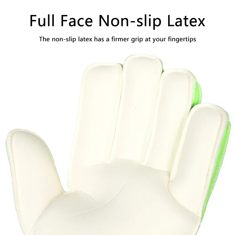 2025 Professional Goalkeeper Gloves Childs Football Latex Thickened Protection Soccer Goalie Nonslip 250915