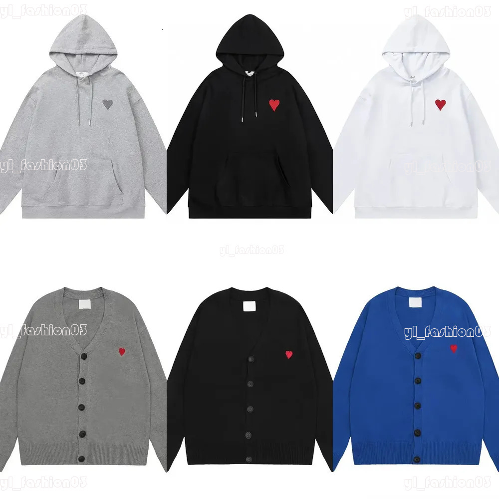 Amily Hoodie Designer Series T-Shirts Fashionable Sweaters Heart-Ed T-Shirts Loose T-Shirts Brand Tops Casual Shirts Milly Short-Sleeved Shirts 60b