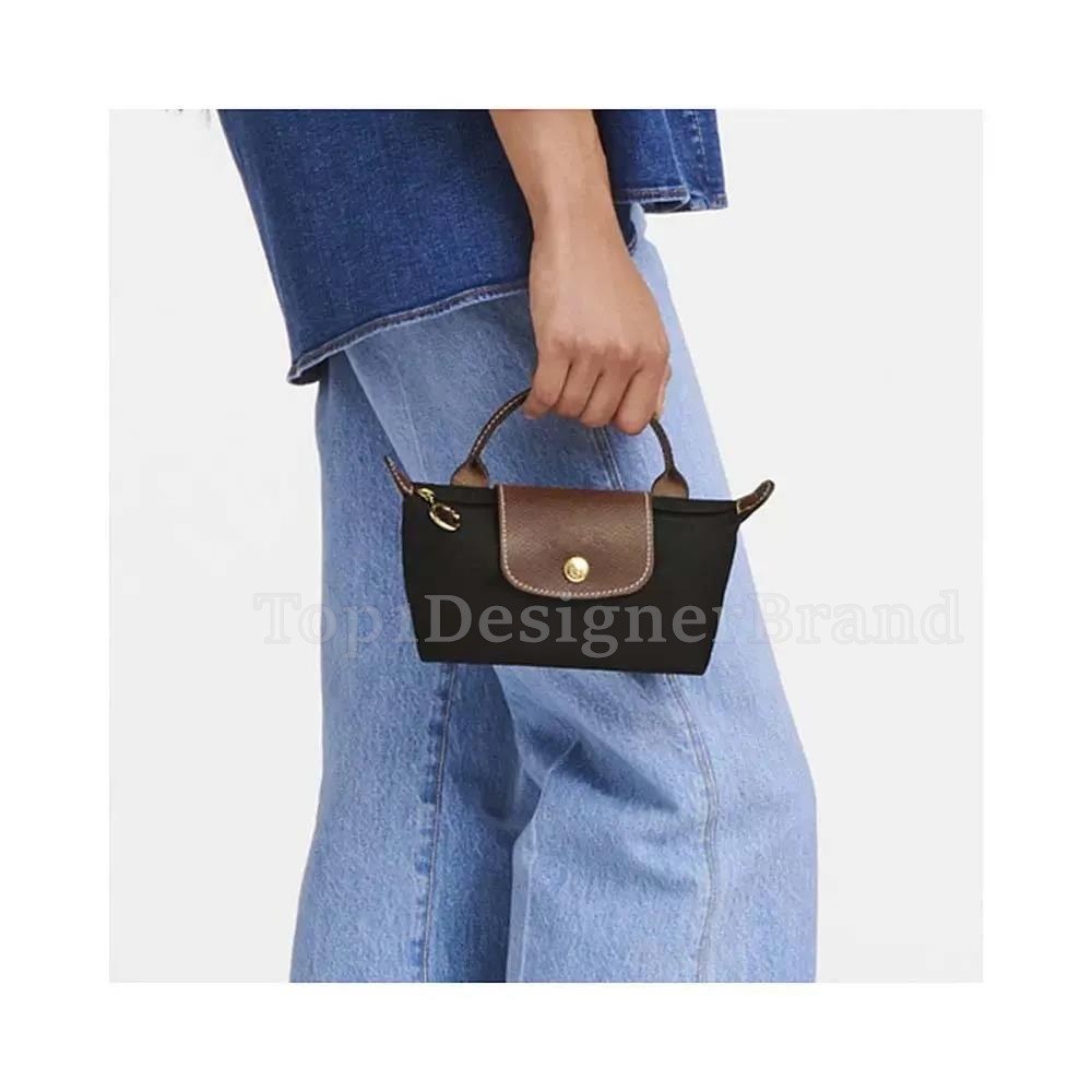 designer bag Bag French Mini Dumpling Daily Commute Versatile Crossbody Longlys Champlys Handbag Womens mini Bag Perforated Shoulder Strap Shopping Ba