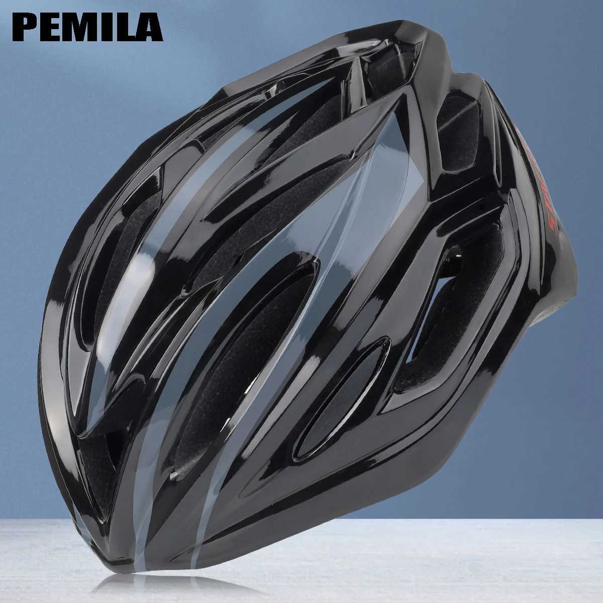 PEMILA New Ultralight Cycling Helmet Cycling Safety Cap Bicycle Helmet for Women Men Racing Bike Equipments MTB Bike Helmet 180g J250916