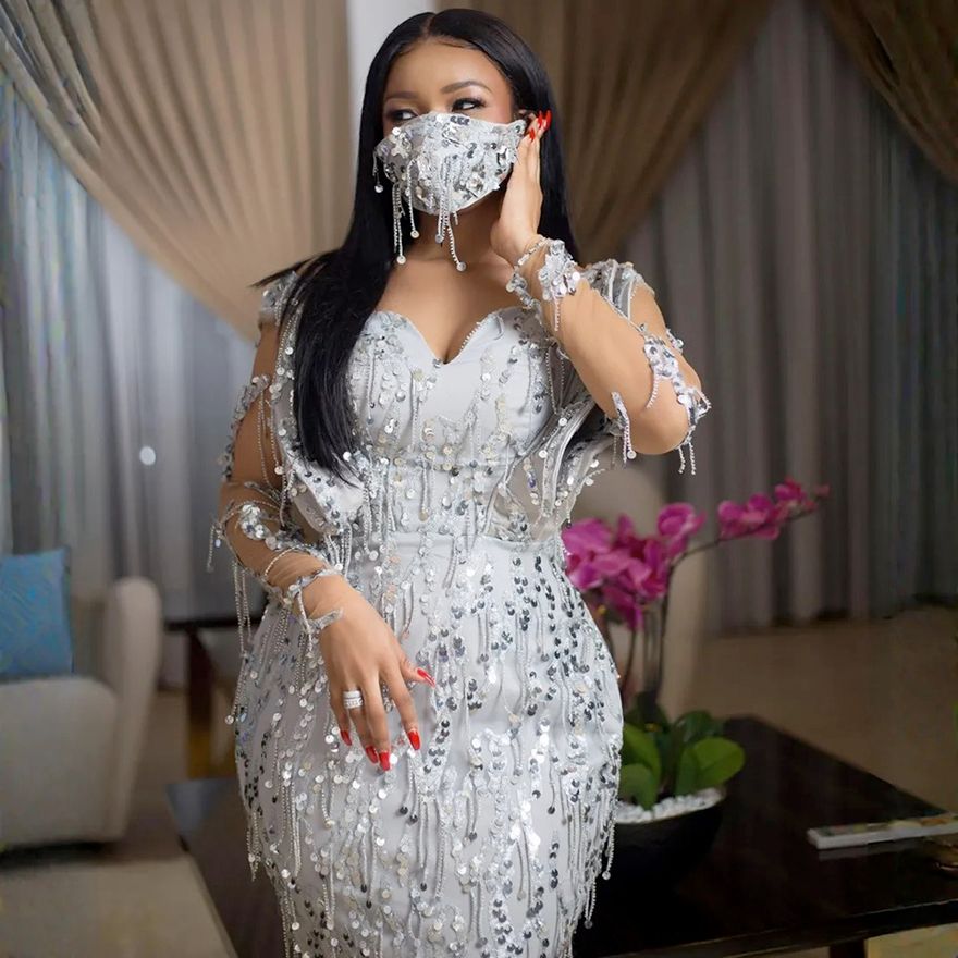 Sier Nigeria tail African Arabic Tea Length Short Prom Cocktail Dresses Long Sleeves Beading Lace Formal Evening Party Gowns Mother Dress 9P16