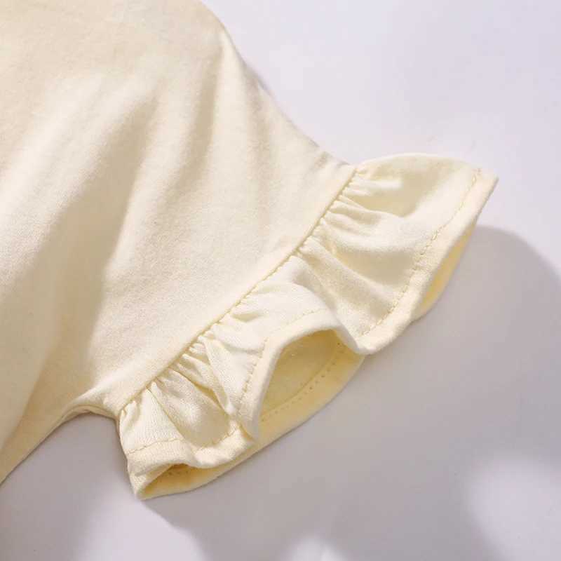 Little maven Baby Girls 2025 New Summer Kids Clothes Childrens Clothing Cotton Embroidered Cartoon Rainbow Mesh Dresses Gifts C250916