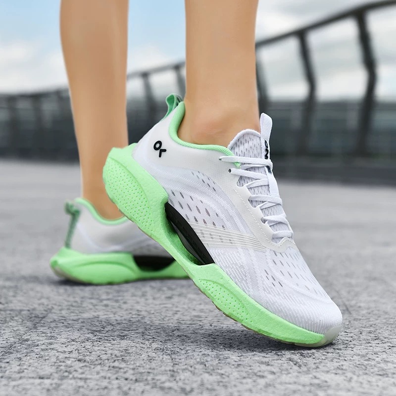 ONKE Shock Absorption Lightweight Wear-resistant Sports Autumn Breathable Mesh Women's Running Shoes Ultra-light
