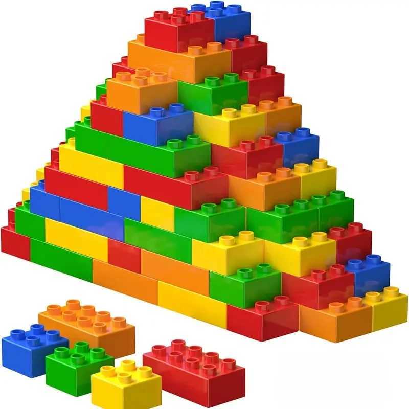 Kids DIY Building Blocks Set Toys Urban Classic Building Blocks Assembled Educational Toys for Boys Girls Christmas Gift 200Pcs C250916