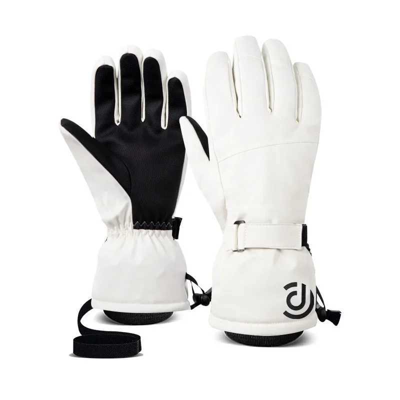 New Fashion Sty Winter Thermal Windof Skiing Gloves Woman Man Outdoor Snowboard Sports Wear Resistant Cold of Ski Wear W250912