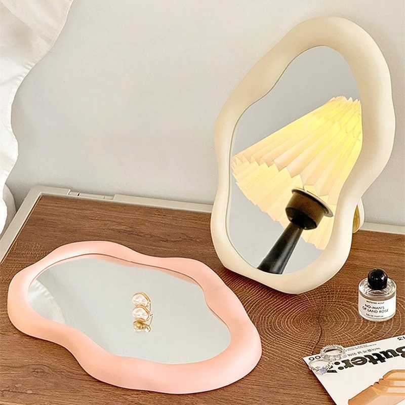 Tabletop Decorative Mirrors Makeup Mirror Home Decoration Woman Makeup Supplies Bedroom Desk Accessories Room Decor C250916