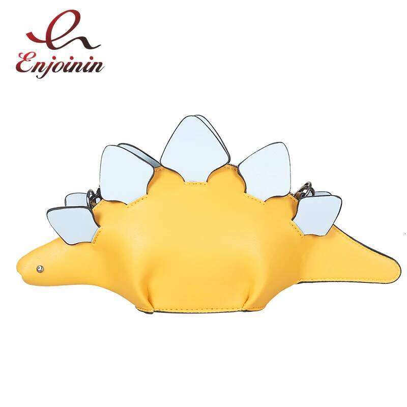 Dinosaur Style Women's Shoulder Purses and Handbags Small Crossbody for Women Casual Animal Clutch Bag Pu Leather
