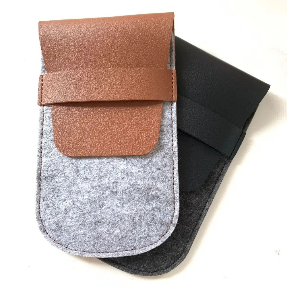 Dust Protect Gift Felt Leather Organizer Watch Case Watch Pouch Storage Bag Watch Protection Bag For Travel 250915