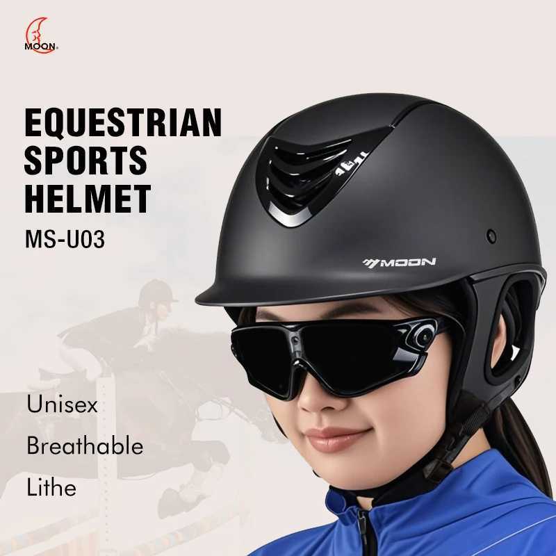 Safety Wen and Women Horse Riding Caps Adjustable Equestrian Helmet Good Air Permeability Horse Riding Helmet Protective Gear J250916