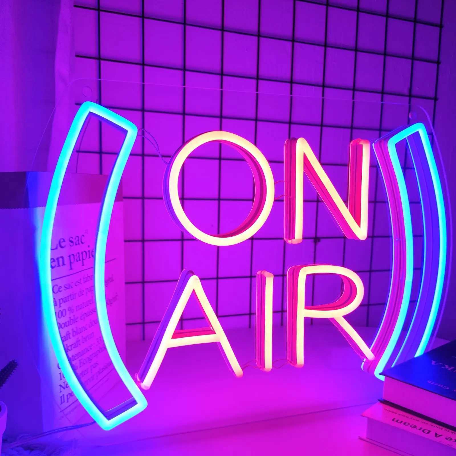 ON AIR Neon Sign LED Neon Light Sign Suitable For Party Wall Decoration USB Poweredo Suitable For Bedroom Decoration Neon Lamp Y250916