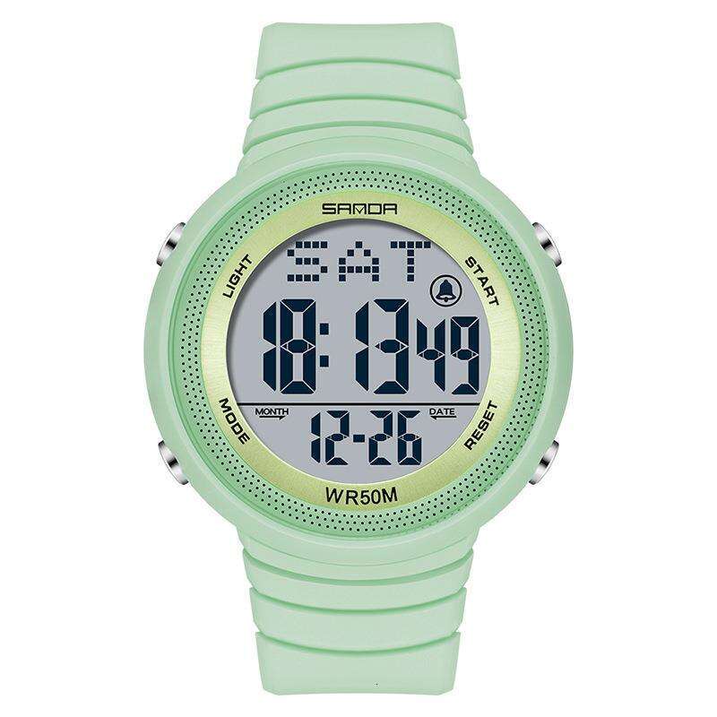 DHwatches Sanda Brand Hot-Selling Electronic Simple Personality Luminous Men and Women Wristwatch Multi-Functional Student Outdoor Sports Watch