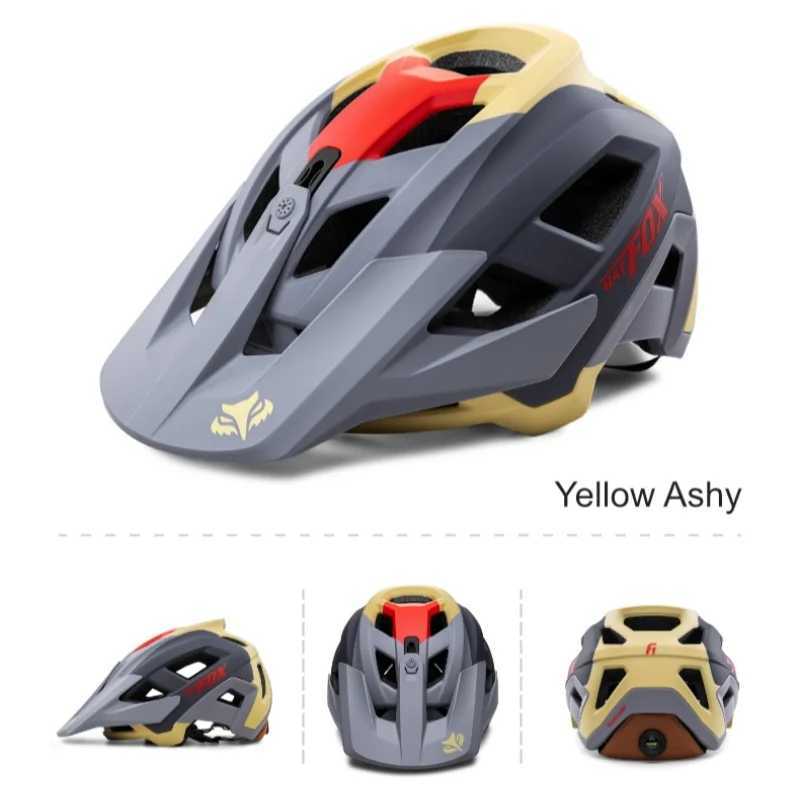 BATFOX 2025 MTB Helmet SpeedfRAMe Mountain Cycling Helmet Great Fit Lightweight BicycLE Helmets with GoggLE For Adults Man J250916