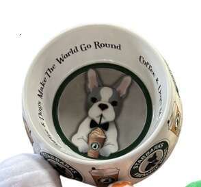 Anti fall fashion pet food, drinking water, dog bowls, pet supplies, cat and dog feeding bowls