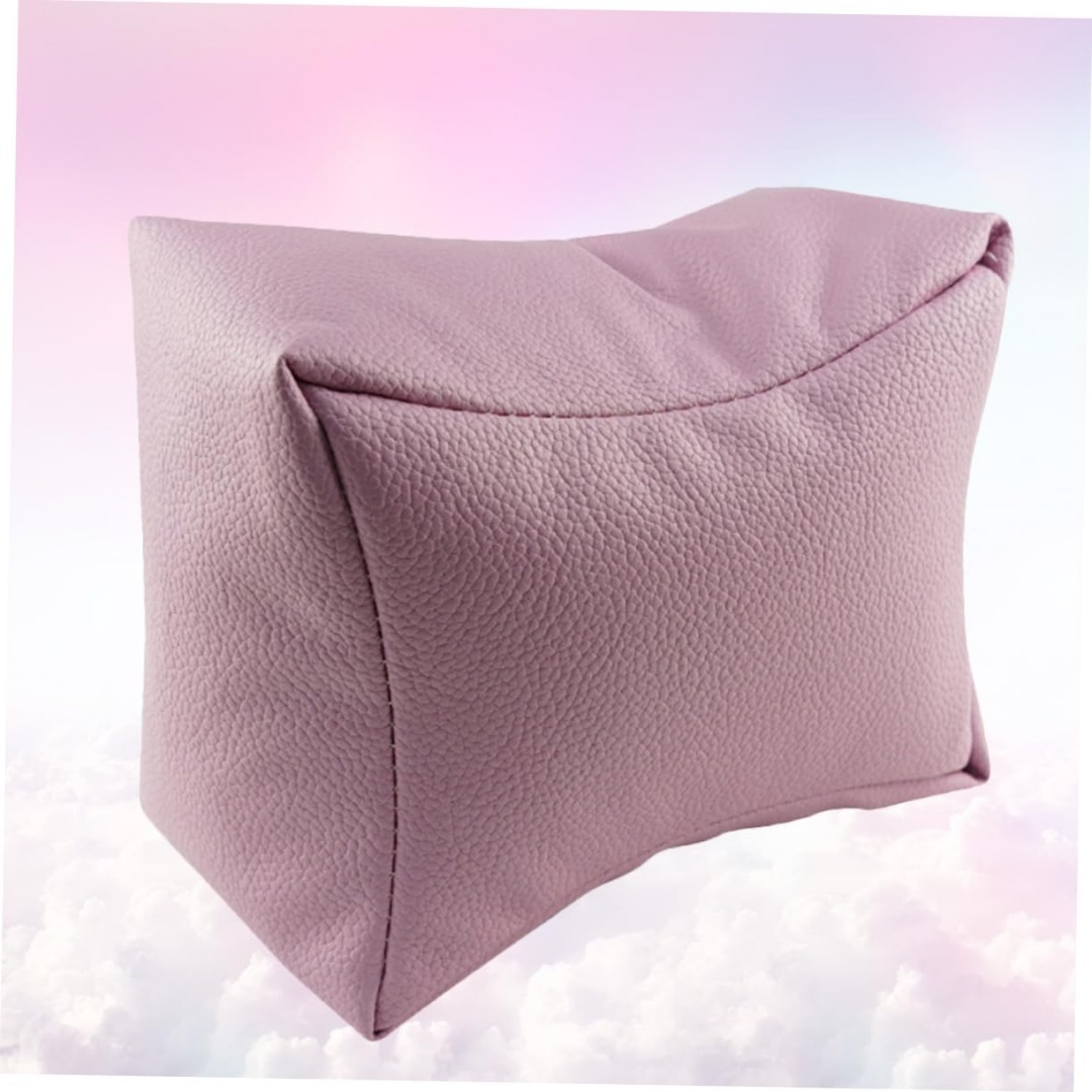 Wrist Pad for Nail Art, Hand Rest Pillow with PU Leather and Soft Sponge, Ergonomic Support for Manicure Practice and Muscle Relief