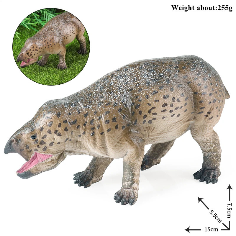 Oenux Prehistoric Wild Animals Simulation Armadillo Doedicurus Sabretooth Model Action Figures PVC Collection Toy For Kid Gift250916
