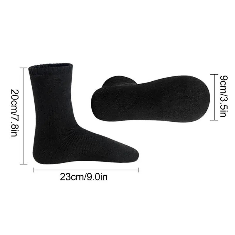 Winter Heated Socks USB Thermal Stockings 5V Long Warmth StockingHeating Foot Warmer Electric Socks Warm Sock Cycling Ski 250915