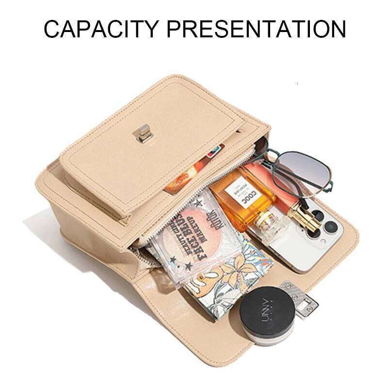 Designer Bags New Brand Designer Women's Genuine Cowhide Leather Shoulder Handbag Lady Motorcycle Bag Girls Daily Versatile Crossbody Luxury Bag