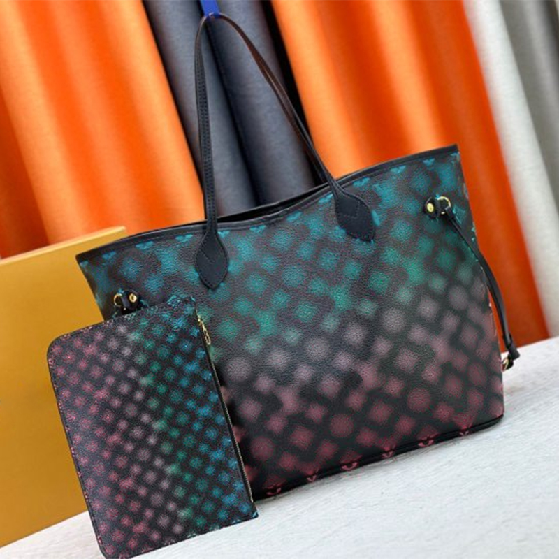 high capacity designer tote bag for women leather Luxury Shoulder Composite Handbag with Clutch designer purse the tote bag mommy shopping totes crossbody