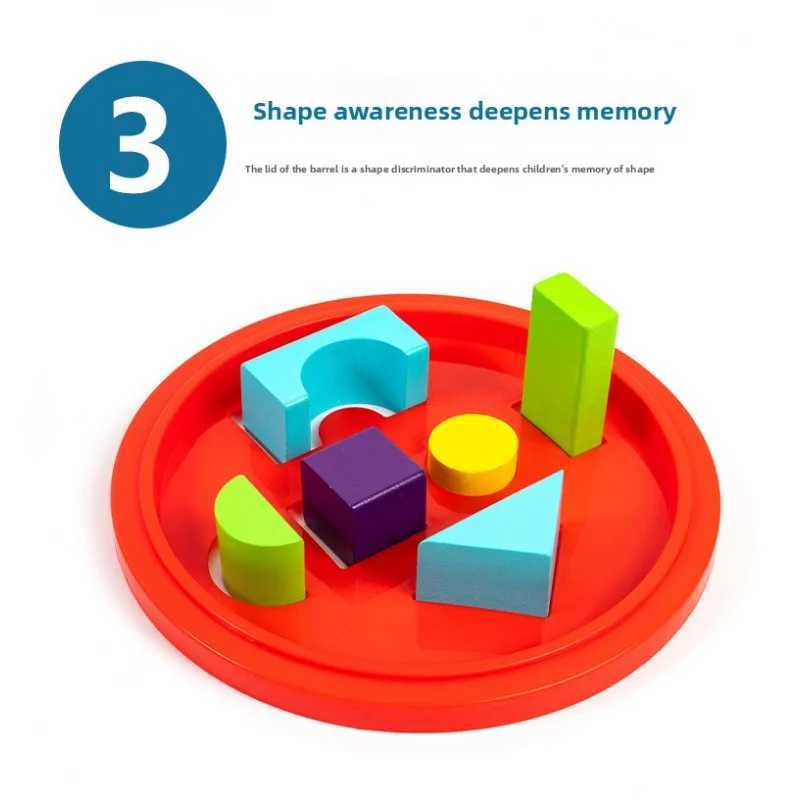 40100PCS Colored Large Particle Building Blocks Childrens Wooden Toys Early Education and Cognitive Enlightenment C250916