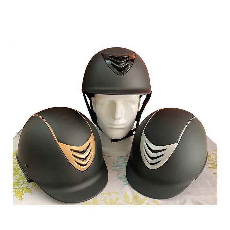 Safety Wen and Women Horse Riding Caps Adjustable Equestrian Helmet Good Air Permeability Horse Riding Helmet Protective Gear J250916
