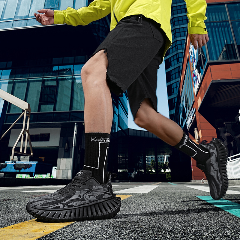 NHOT Men's Running Shoes - Breathable Mesh Sneakers for Spring/Autumn