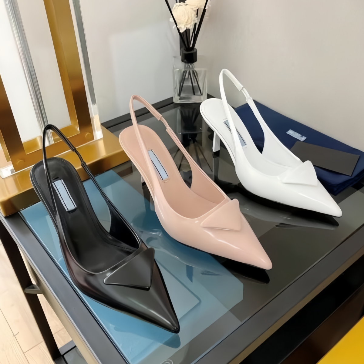 Luxury Designer Heels Women High Heels Shoes Red Heels Dress Shoes Sexy Thin Heels Pointed Toes Women Heels 6cm 8cm 10cm Size 35-42