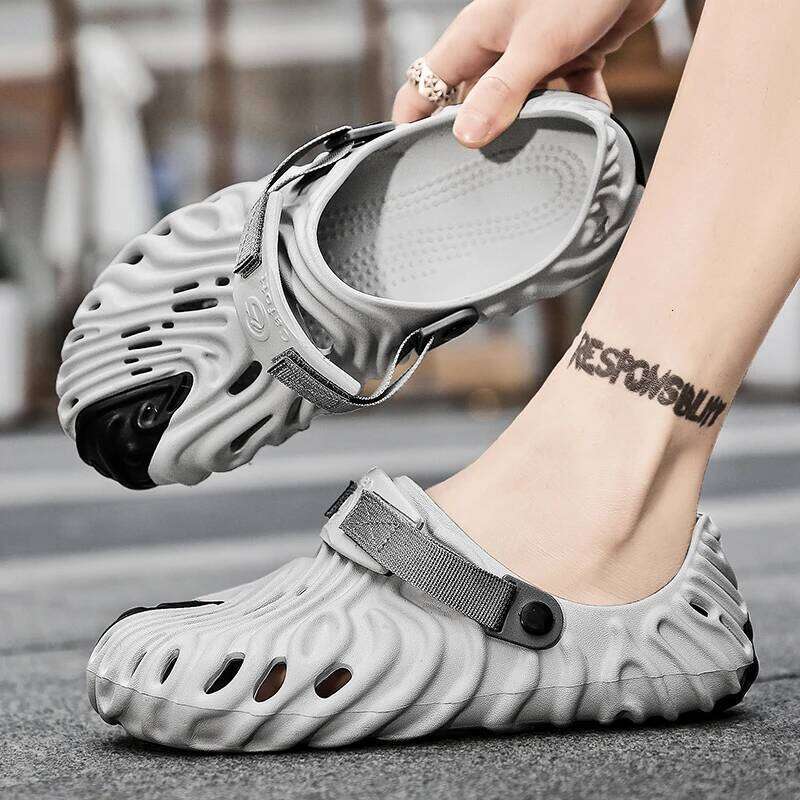 2025 Fashion Women Platform Slippers Flower DIY Garden Summer Shoes Woman Thick Bottom Soft EVA High Heel Sandals Girls Beach Sl
