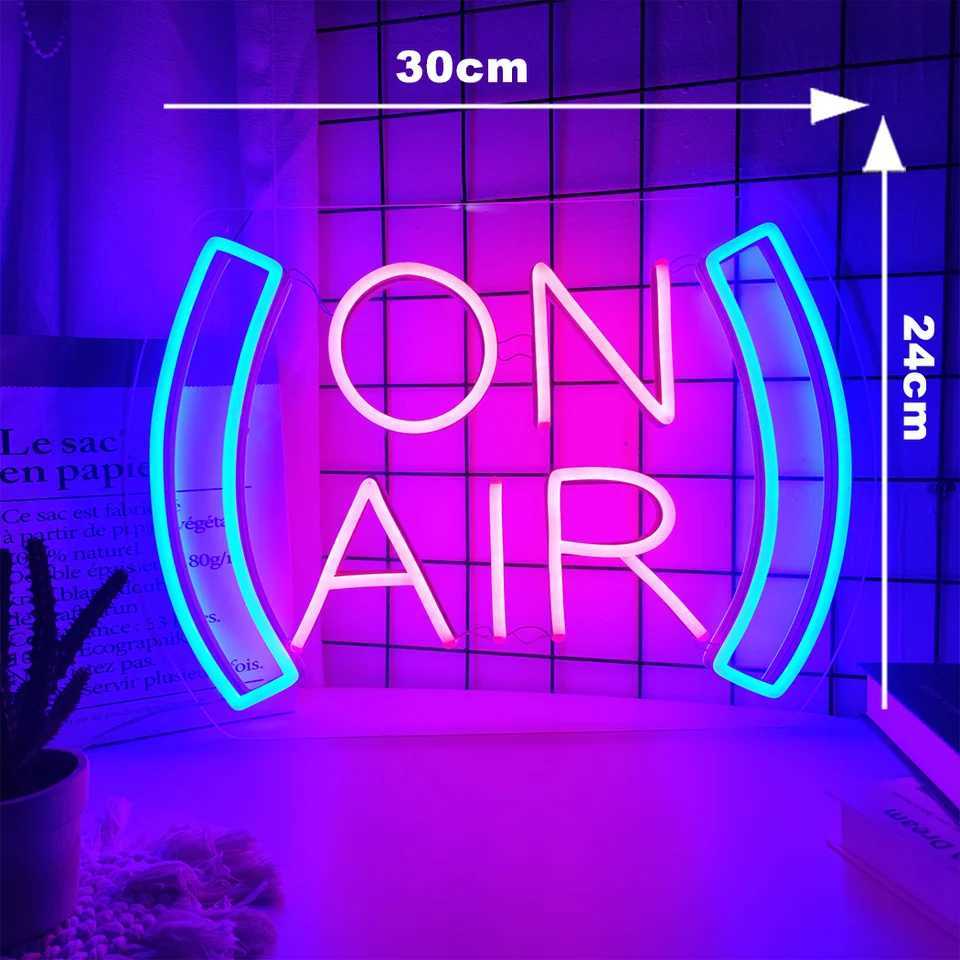 ON AIR Neon Sign LED Neon Light Sign Suitable For Party Wall Decoration USB Poweredo Suitable For Bedroom Decoration Neon Lamp Y250916