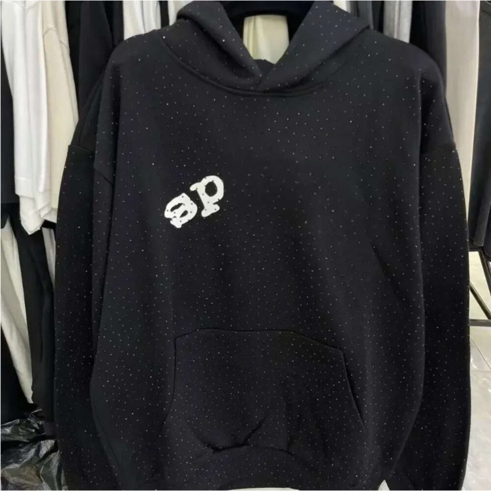Spider Hoodies Designer Rhinestone Hoody Young Thugs Jumper Cobweb 55555 Sweater Mens Hoodie Pink Young Thug Tracksuit Web Jacket Y2k Tech Fleece Sweatshirt 044