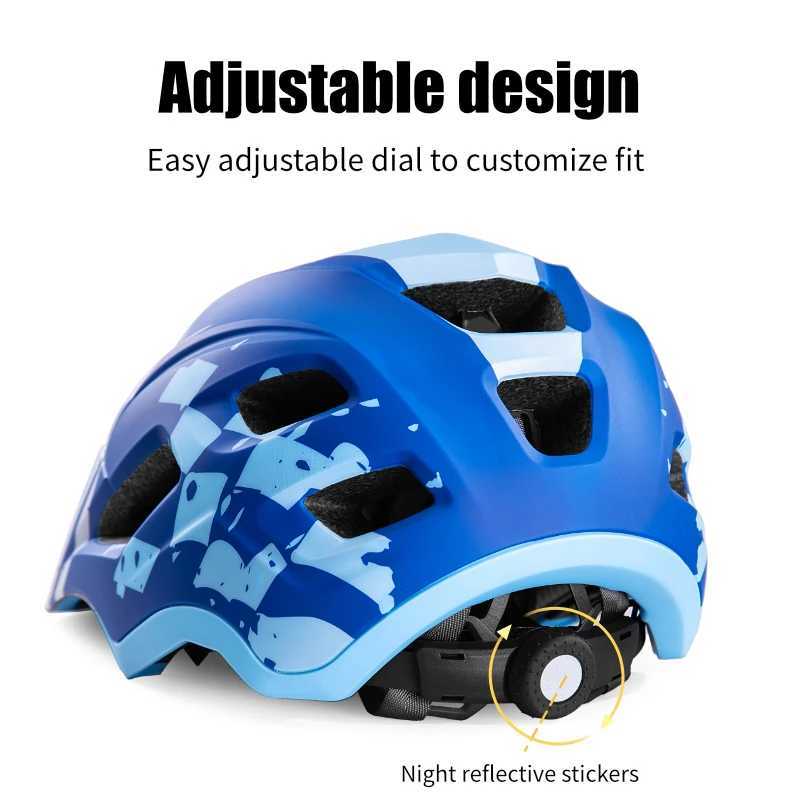 KINGBIKE Kids Detachable Full Face Helmet Road Mountain Balance Bicycle Helmet Downhill Scooter Children Cycling Safety Helmets J250916