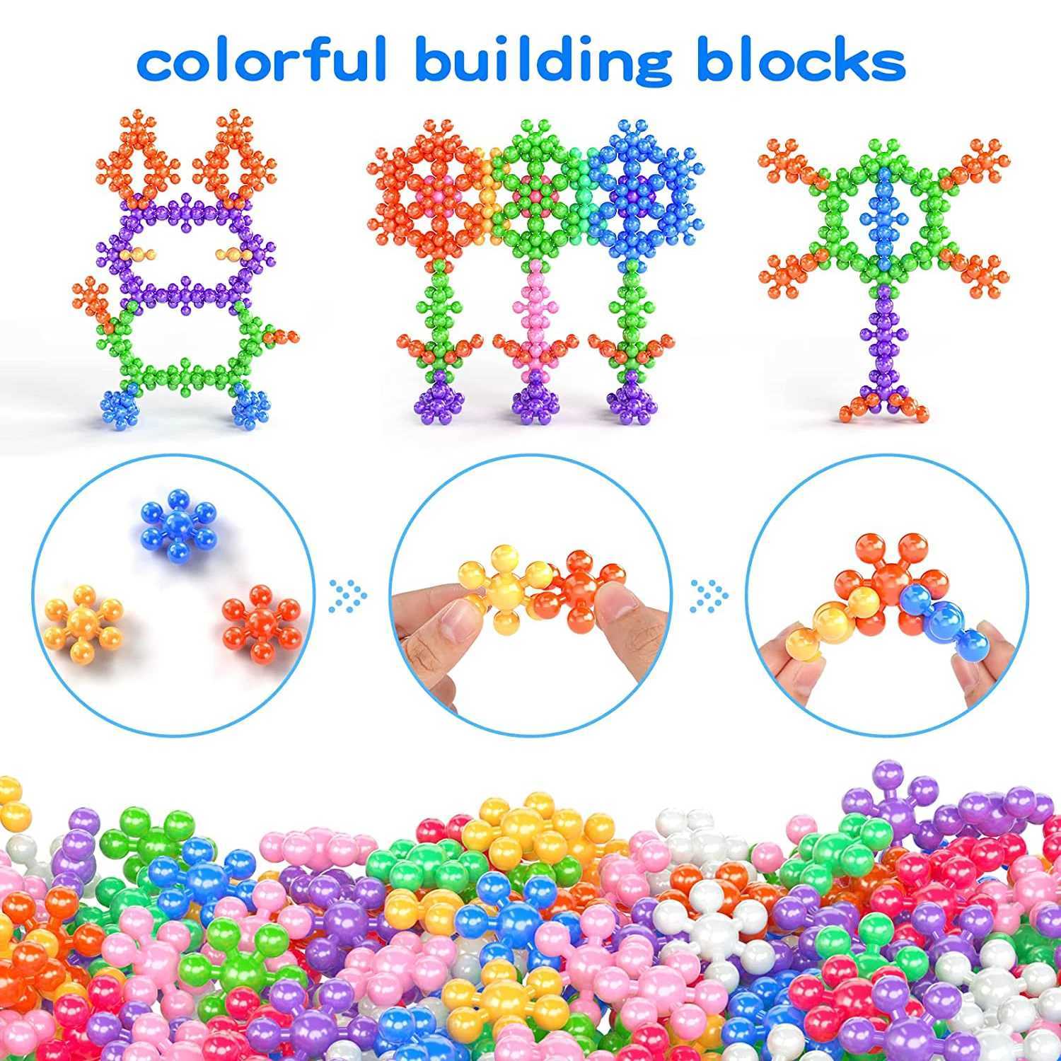 Baby Plum Blossom Building Blocks 3D Bricks STEM Educational Building Toys Interlocking Solid Plastic Discs Sets Gifts for Kid C250916