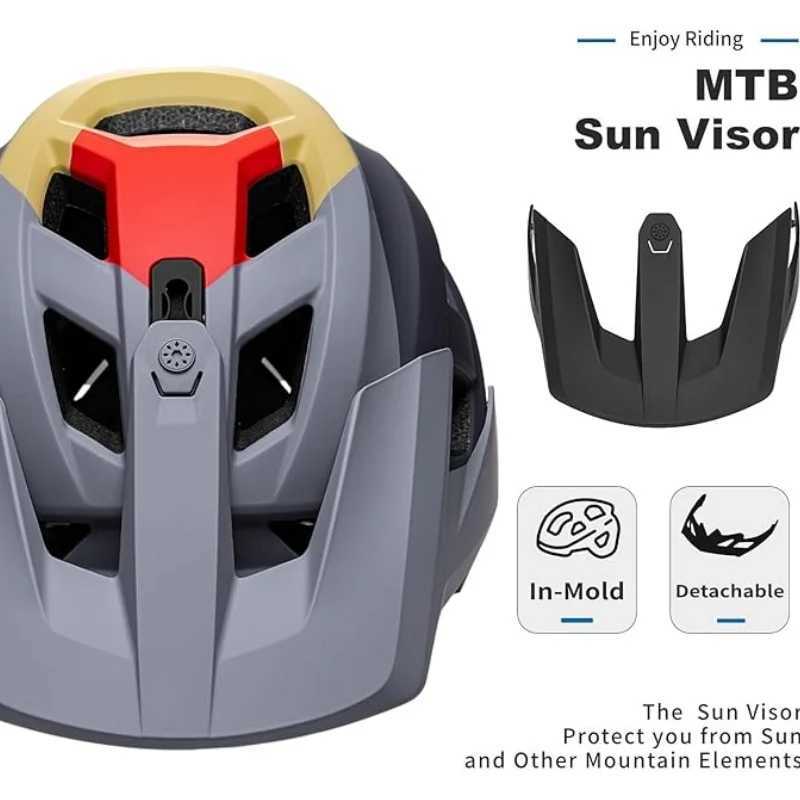 BATFOX 2025 MTB Helmet SpeedfRAMe Mountain Cycling Helmet Great Fit Lightweight BicycLE Helmets with GoggLE For Adults Man J250916