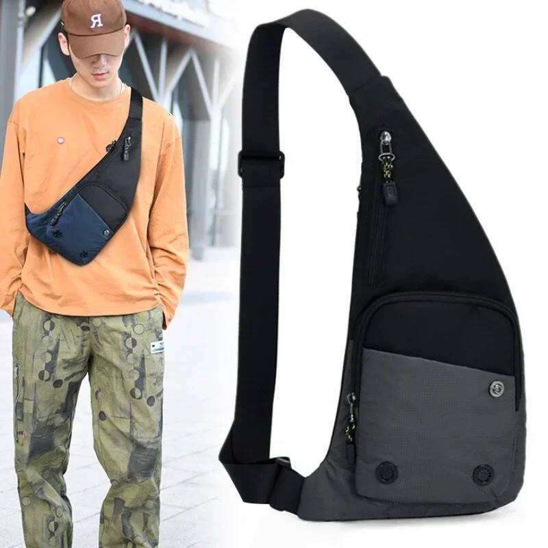 Men's new fashionable casual shoulder casual travel sports outdoor crossbody bag ddmypanda for men and women
