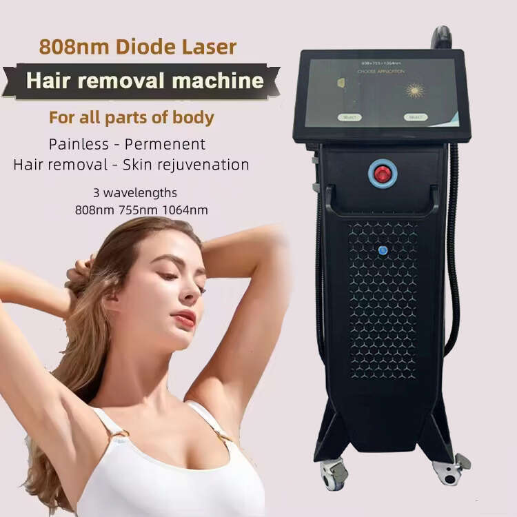 Nuovo Aggiornamento 3500W 808NM Diede A Diodi Per La Rimozione Dei Capelli Laser Ringiovanimento Della Dimensione Del Punto Grande Macchina Per Depi-image