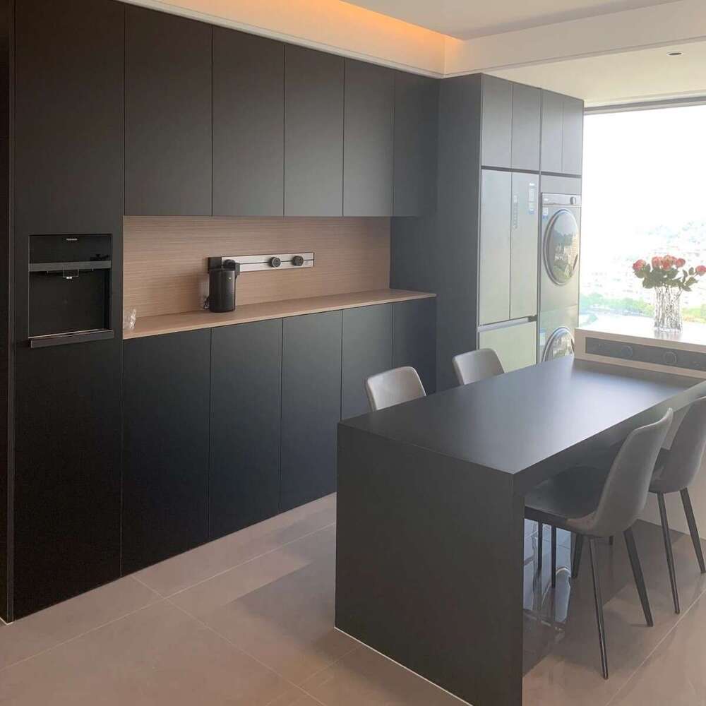 Full House Wall-Mounted TV Background Storage Entryway Shoe Cabinet Combination